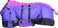 CHALLENGER 72" 1200D Horse Turnout Waterproof Heavy Weight Winter Blanket 5B104
