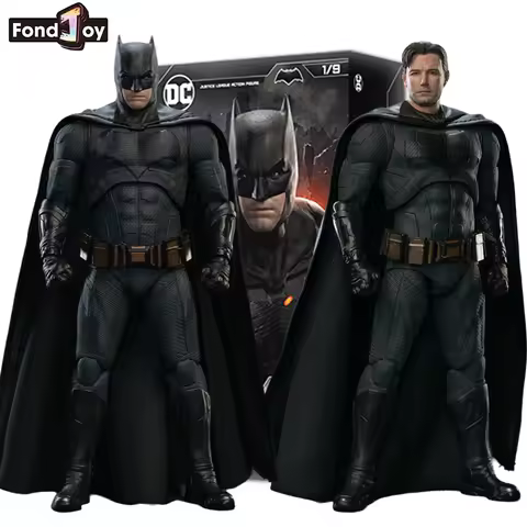 DC Batman Fondjoy Justice League Light Armor Batman Model Limited Head Sculpt Action Figures 19cm Co