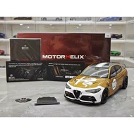 MOTORHELIX MH1: 18 Alfa Romeo Alfa Romeo Giulia GTAm Alloy Car Model