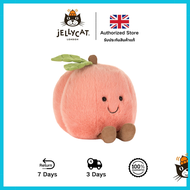 ตุ๊กตา Jellycat Amuseables Peach นุ่มและเป็นมิตรกับผิว ไม่หลุดร่วงง่าย jellycat ตุ๊กตา ของแท้ดั้งเดิ