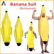 Banana Costume Cosplay Dance Party Stage Banana Suit Halloween Costume Fancy Dress Carnival Wear