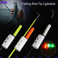 WATTLE Fishing Rod Tip Lightstick 425 Battery/322 Battery Clip on Float Night Useful Fluorescent Lig