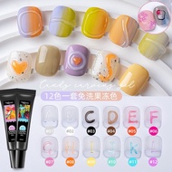 5D Paint Gel Thick Embossed 5D Squeeze Tube Nails Art Solid DIY Drawing Gummy
