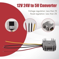 12V 24V to 5V 10A  DC DC Converter Regulator 12 Volt to 5 Volt 50W Buck Power Supply