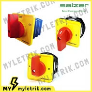 SALZER Change Over Selector Switch 16A 25A 32A 63A ( 1-0-2 / A-O-M / On Off ) 1Pole 3Poles / Amp / V