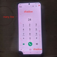 สุดยอด6.2 AMOLED พร้อมข้อบกพร่องสำหรับหน้าจอ S20 G980 G980F G980F/DS จอแสดงผล lcd แบบสัมผัสหน้าจอ. เ