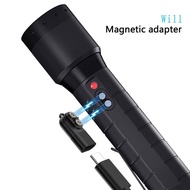 Will Intelligent Chip Magnetic Charging Connectors For H7R H15R P18R Rechargeable Flashlights Weathe
