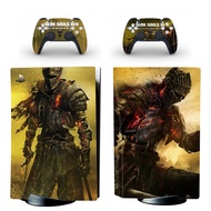 Dark Souls PS5 Standard Disc Skin Sticker Decal Cover for PlayStation 5 Console and 2 Controllers PS5 Disk Skin Vinyl
