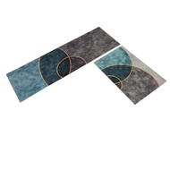 2 in 1 Kitchen Floor Mat Set 40x60CM 40x120CM Anti-Slip Anti-Odor Anti-Slip Diatomite Mat - DD-39