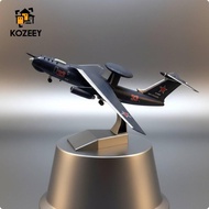 KOZEEY Beriev A-50U Model Detailed Paint A-50U Scale Model Collectible Metal Plane Ornament for Shel