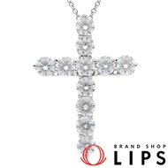 สร้อยคอเพชรรูปไม้กางเขนขนาดใหญ่ Tiffany & Co. รุ่น 60007430 / เพชร: 1.71 กะรัต (ขนาดหัวจี้ (โดยประมา