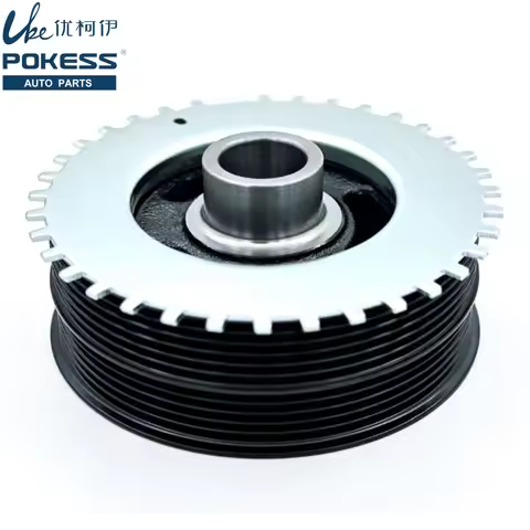 Car Engine Crankshaft Pulley for Ford C-Max DM2 Focus Volvo S40 4M5G6316FC 4M5G6316GB 4M5G6316H7A 4M