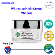 MS GLOW WHITENING NIGHT CREAM / MS GLOW NIGHT CREAM / CREAM MALAM MS GLOW / KRIM MALAM MS GLOW / KRI
