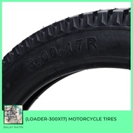 Bicycle tire(Balay Natin) Service Tyres Loader 300x17 Motorcycle Tires Genuine 8ply
