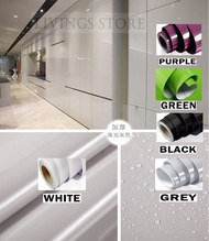 1 ROLL 60cm x 2m *KL STOCK*Waterproof Kitchen Cabinet Furniture Self Adhesive Vinyl WallPaper sticker Films