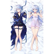 Anime Genshin Impact Furina Pillowcase Cushion Cover Hugging Body Pillow Case Otaku Pillow Cover