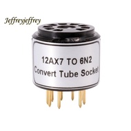 1PC Tube Socket Adapter ECC83 12AX7 to 6N2 6N1 6N6 Converter Vintage Audio DIY
