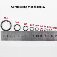 B. b. Titanium Oxide Guide Ring Fishing Rod Modified Rock Rod Accessories di Guide Ring Ceramic Ring