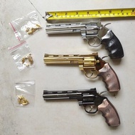 padok pistol mainan revolver full metal replika miniatur die cast toys