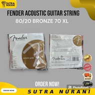 Fender ACOUSTIC GUITAR STRING 80/20 Bronze 70XL- .010G