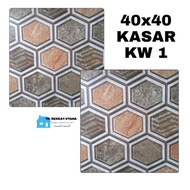 KERAMIK LANTAI 40X40 KASAR-KERAMIK LANTAI KASAR 40X40 GEMILANG KW 1