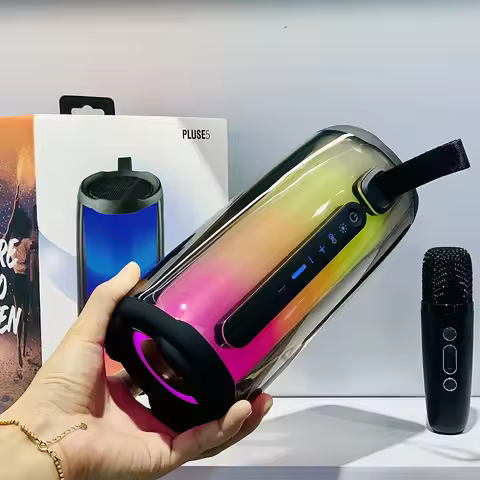 PULSE 5 Family K Song Bluetooth Speaker Portable Column RGB Atmosphere Lamp Audio Boombox Outdoor Wa