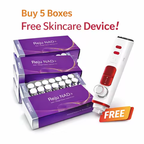 Sanendi NAD+Serum For Facial Serum Anti-Aging Collagen Skinbooster Lifting With free Nano Meso Gun B