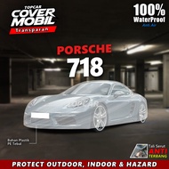 TOPCAR Transparent Car Cover Porsche 718 Waterproof Plastic