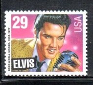 【流動郵幣世界】美國1993年音樂傳奇-艾爾西夫·普雷斯利(貓王)郵票