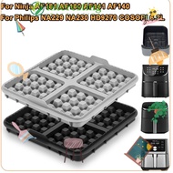 INTERESTING 1pcs Air Fryer Waffle Maker, Silicone Reusable Waffle Baking Mold, Square Waffle Mould f
