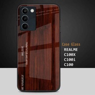 HP Softcase Glossy Glasshp For REALME C100 4G C100i C100X - REALME C100 4G - Case C100i - C100X - RE