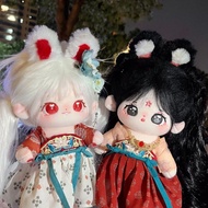 20厘米娃娃衣20cm棉花娃娃衣服可爱古风裙子换装无属可爱娃衣20cm Doll Coat 20cm Cotton Doll20251016