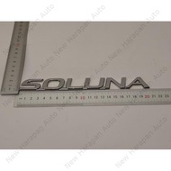 SOLUNA Emblem 75443-0A010 Toyota Chrome Chrome Pernekelkel 20.7x2.2