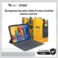 Ốp lưng kèm bàn phím ZAGG Pro Keys TrackPad - iPad 10.9/11 Pro (GEN 2 2020/ GEN 5 CHIP M1 2021) & IP