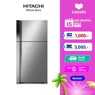 Hitachi ฮิตาชิ ตู้เย็น 2 ประตู 18 คิว 510 ลิตร Big &amp; Wide Series รุ่น R-V510PD