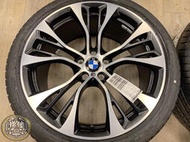 新品現貨 BMW 正原廠 M performance 21吋鍛造前後配鋁圈 + 普利司通失壓續跑胎