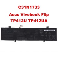 Asus Vivobook Flip TP412U TP412UA 3ICP5/58/78 C31N1733 11.55V 42WH 3640MAH Laptop Battery