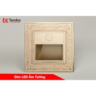 Tenko TK-F88-93 Neoclassical Recessed LED Wall Light