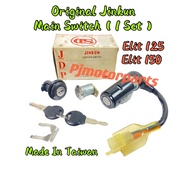 Modenas Elit 125/Elit 150 (Original Jinkun) Main Switch & Seat Lock & Tank Cap Cover Lock Kunci Moto