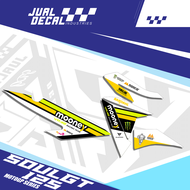Striping Stiker MIO Soul GT 125 MOONEY VR-46 Sticker Motor Variasi Yamaha GT-125 Blue Core 2015 - 20