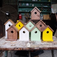 Weekend Decor wooden house, bird house, bird house - Size M