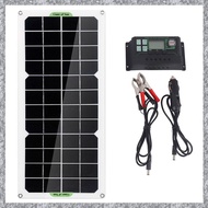 V6(TFAW) 30W Solar Panel Car Van Boat Caravan Trickle Portable 12V Battery Charger