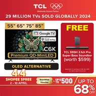 NEW | TCL C6K Premium QD-Mini LED TV |  4K UHD  |  55 65 75 85 inch  | 144Hz VRR | ONKYO 2.1 System