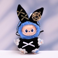 V4 LABUBU4.0 mini Labubu clothes pink bunny girl replacement[Clothes only]