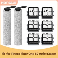 Compatible for Tineco Floor One S9 Artist Steam Lay-flat Vacuum Brush Roller HEPA Filter Replacement