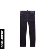 DSQUARED2 D2 Straight Slim-Fit Black Jeans for Men