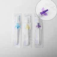 50pcs Butterfly Type IV Cannula Intravenous Injection Catheter with Wings 22G 24G 26G Veterinary Sma