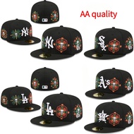 AA qualityNew Era 59FIFTY baseball cap, fitted cap, Sox LA... outdoor sunshade, embroidered black, u