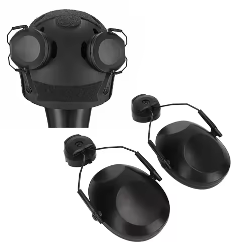Noise Canceling Helmet Ear Muff Perfect Sealing Soft Versatile Breathable Hearing Helmet Ear Muff fo