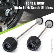 For KAWASAKI ZX-6R ZX6R ZX 6R 2024-2025 Motorcycle Accessories Front & Rear Axle Fork Crash Sliders 